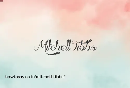 Mitchell Tibbs