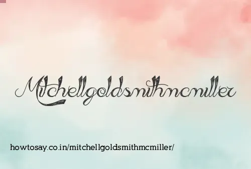 Mitchellgoldsmithmcmiller