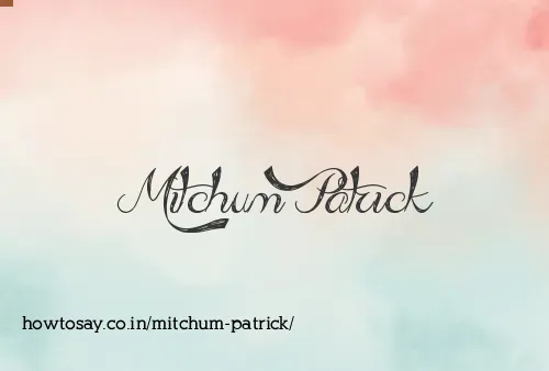 Mitchum Patrick