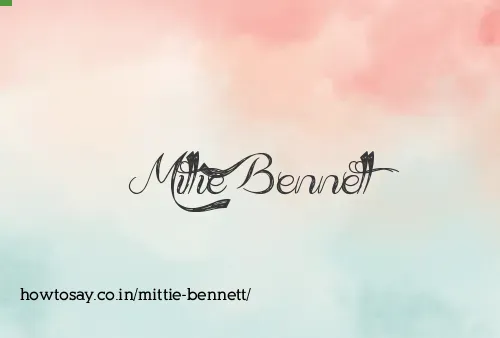 Mittie Bennett
