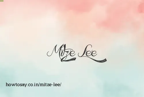 Mitze Lee