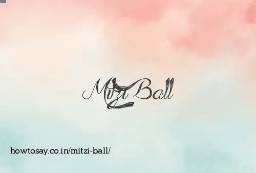 Mitzi Ball