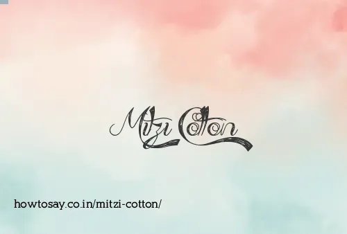 Mitzi Cotton