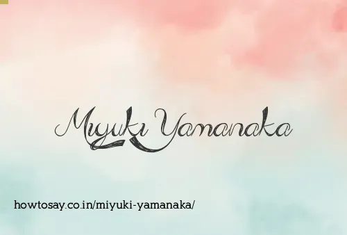 Miyuki Yamanaka
