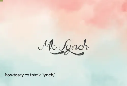 Mk Lynch