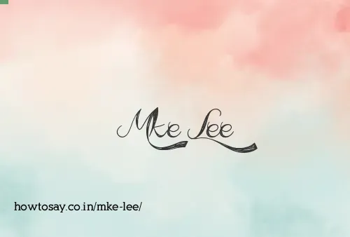 Mke Lee