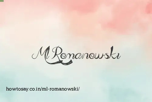 Ml Romanowski