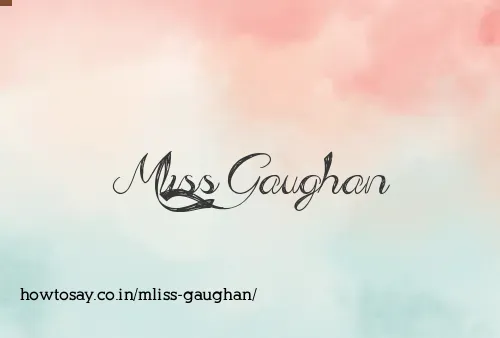 Mliss Gaughan
