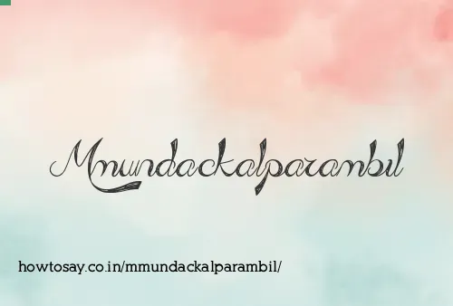 Mmundackalparambil