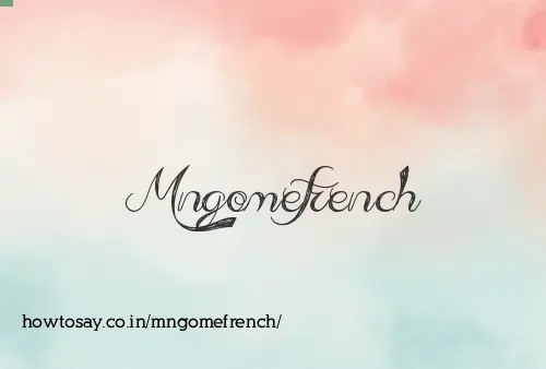 Mngomefrench