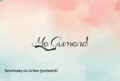 Mo Guimond