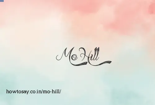 Mo Hill