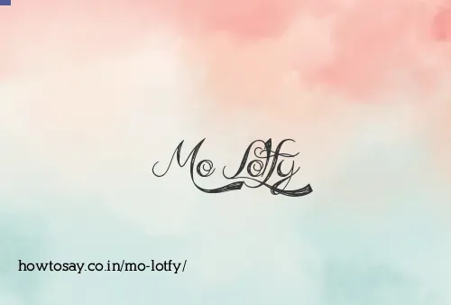 Mo Lotfy