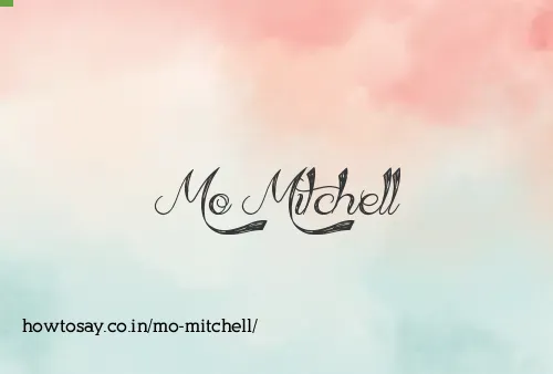 Mo Mitchell