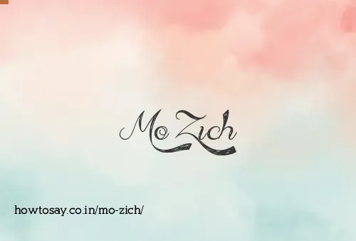 Mo Zich