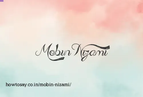 Mobin Nizami