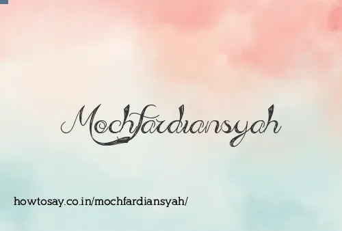 Mochfardiansyah
