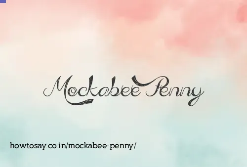 Mockabee Penny
