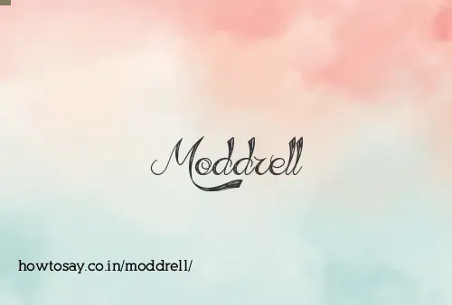 Moddrell