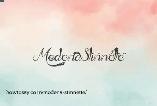 Modena Stinnette