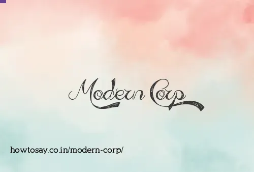 Modern Corp
