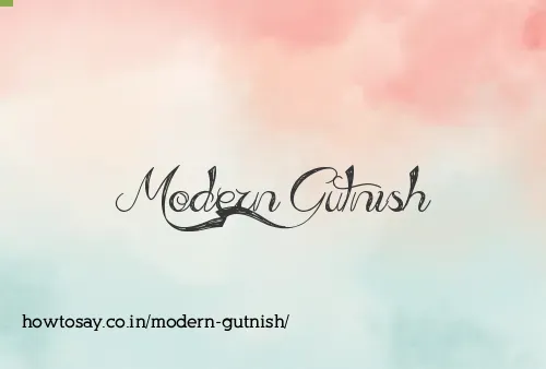 Modern Gutnish