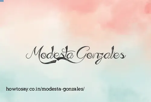Modesta Gonzales