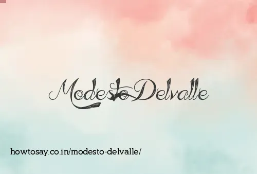 Modesto Delvalle