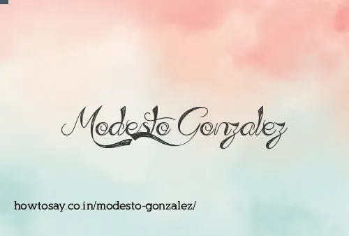 Modesto Gonzalez