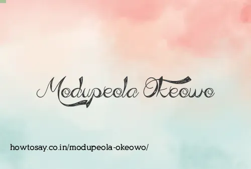 Modupeola Okeowo