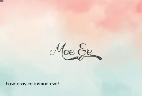 Moe Eze