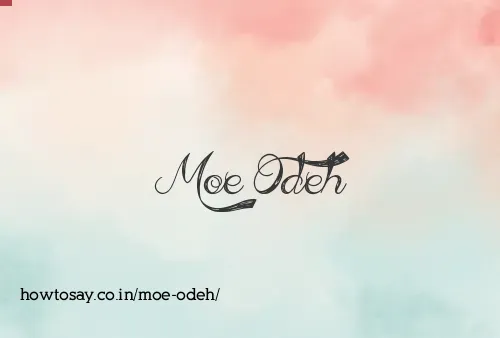 Moe Odeh