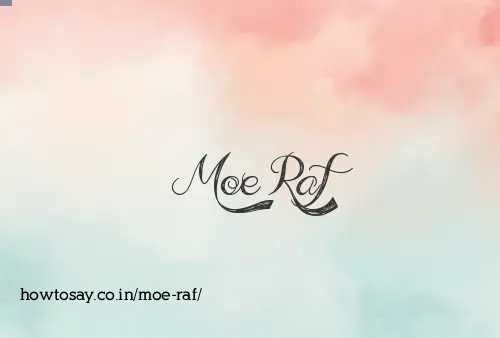 Moe Raf