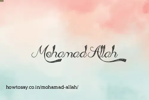 Mohamad Allah