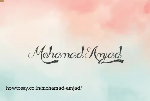 Mohamad Amjad