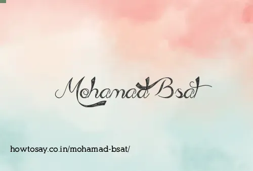 Mohamad Bsat