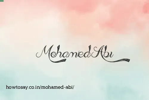 Mohamed Abi