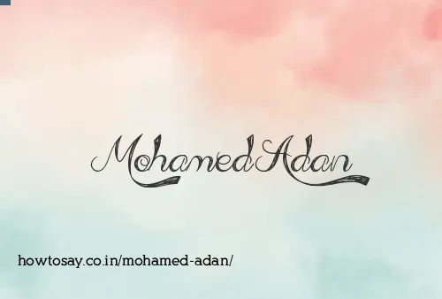 Mohamed Adan