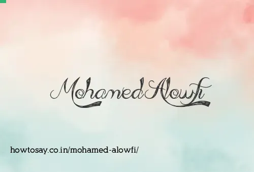 Mohamed Alowfi