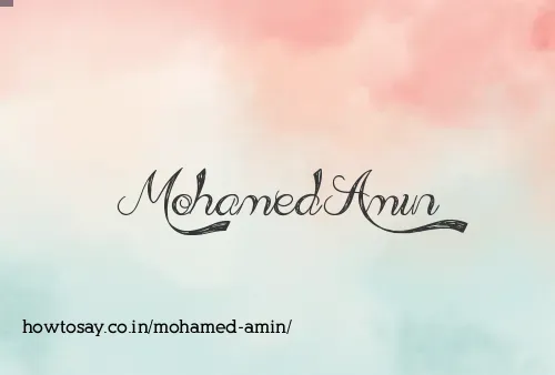 Mohamed Amin
