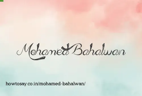 Mohamed Bahalwan