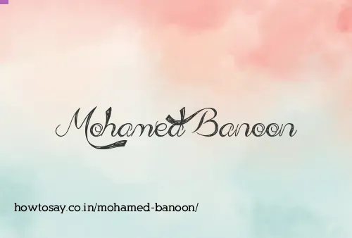 Mohamed Banoon