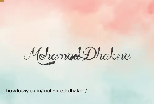 Mohamed Dhakne