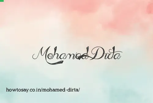 Mohamed Dirta