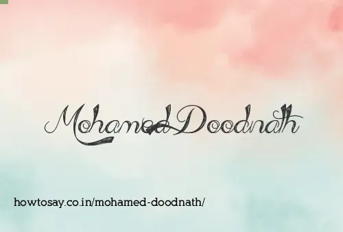 Mohamed Doodnath