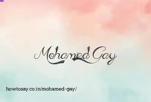 Mohamed Gay