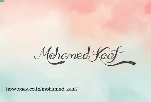 Mohamed Kaaf