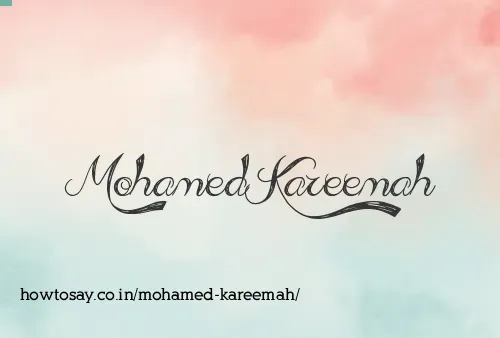 Mohamed Kareemah