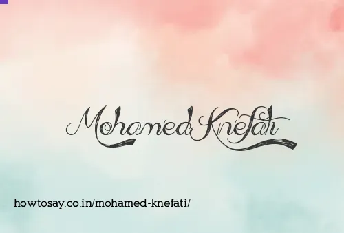 Mohamed Knefati