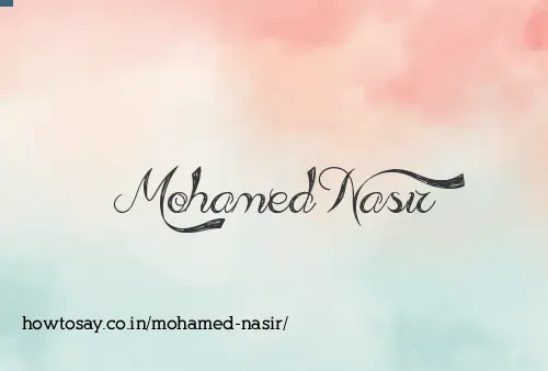 Mohamed Nasir